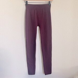 FULL TILT Soft Burgundy Leggings - Girls M/L (14/16)